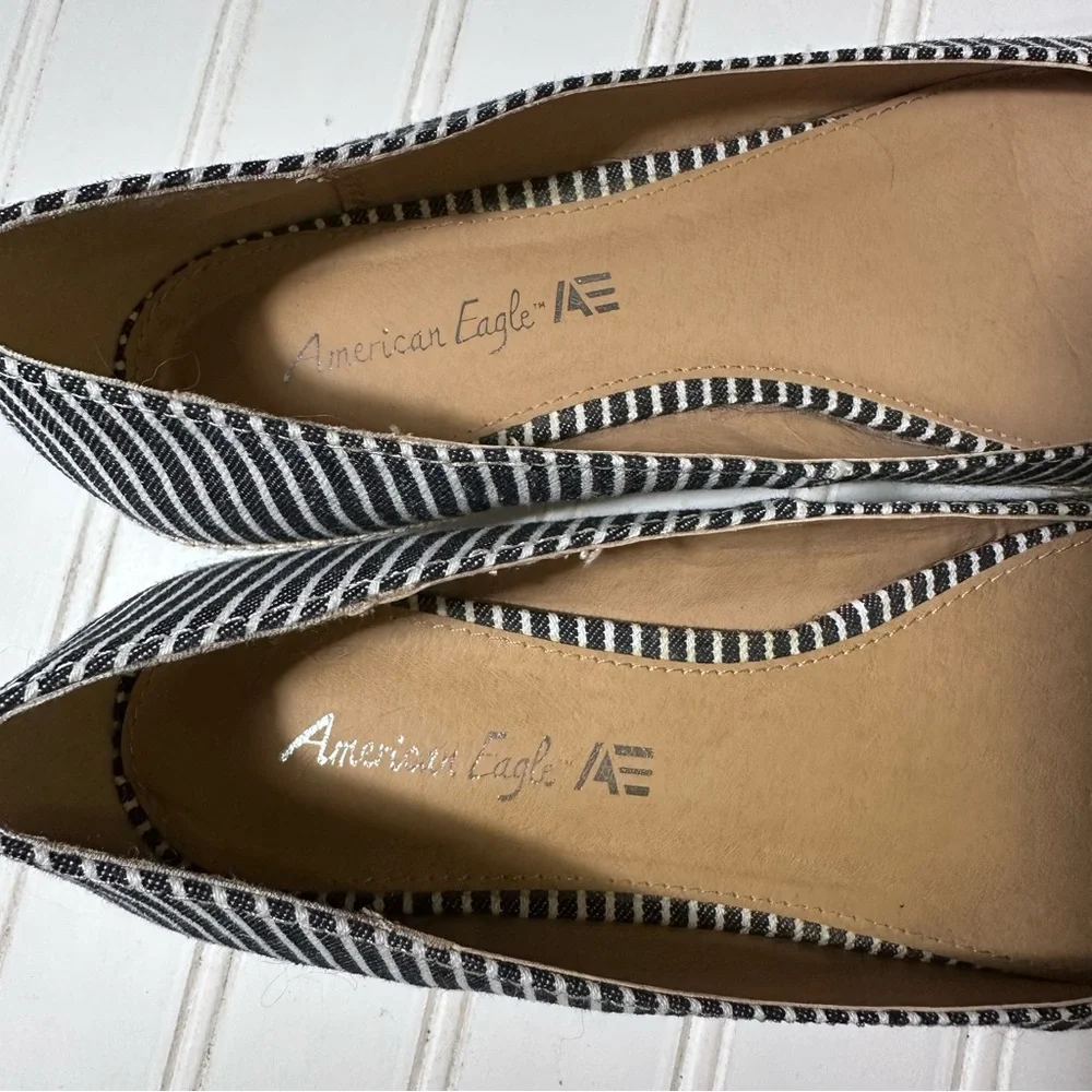 American Eagle Ella wedge espadrille shoes women’s 10